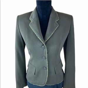 Vertigo Paris Dark Green Jacket Size Small